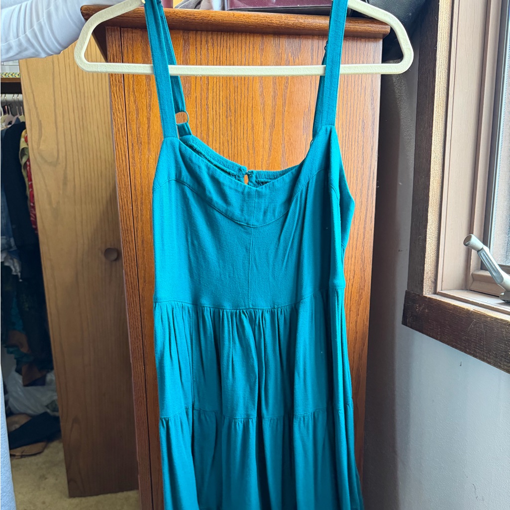 Torrid Teal Midi Dress